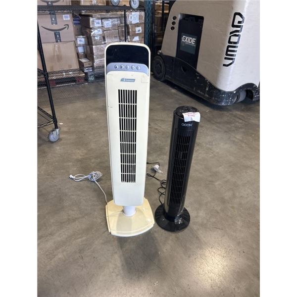 2 TOWER FANS