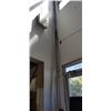Image 1 : BUNDLE OF 12 FOOT ALUMINUM GLASS EDGING AND APPROX 16 FOOT 1 INCH PIPE