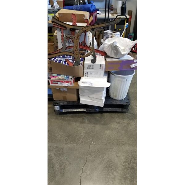 PALLET OF ABANDONDED AUCTION ITEMS