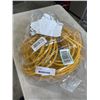 Image 1 : AS NEW 200FT YELLOW LIFE SUPPLY HEAVY DUTY INDOOR OUTDOOR LIGHTED 3 WIURE GROUNDER EXTENSION CORD, 1