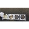 Image 1 : 3 CANADIAN DOLLARS 1974 WINNEPEG CENTENNIAL, 1975, 1976