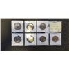 Image 2 : 7 CANADIAN 50 CENT COINS 1979, 1982, 1984, 1985, 1986, 1987, 1988
