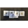 Image 1 : 1947 SILVER 10 PLUS 5 CENT AND 1947 MAPLE LEAF SILVER 10 PLUS 1947 MAPLE LEAF 5 CENT
