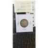Image 2 : 1919 RARE NEWFOUNDLAND SILVER 25 CENT .925 SILVER FINE-LOW MINTAGE