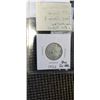 Image 2 : 1932 CANADIAN SILVER 25 CENT KING GEORGE V LOW MINTAGE .800 SILVER
