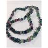 Image 1 : STRAND OF NATURAL PINK AND GREEN TOURMALINE STONES