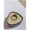Image 3 : VINTAGE SILVER W/ STONES CROWN DESIGN RING