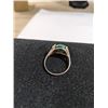 Image 2 : VINTAGE STERLING SILVER W/ MALACHITE STONE RING, MARKED 925
