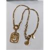 Image 3 : VINTAGE GOLD TONE MYKA CHAIN NECKLACE