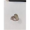 Image 3 : STERLING SILVER W/ GENUINE STONES RING