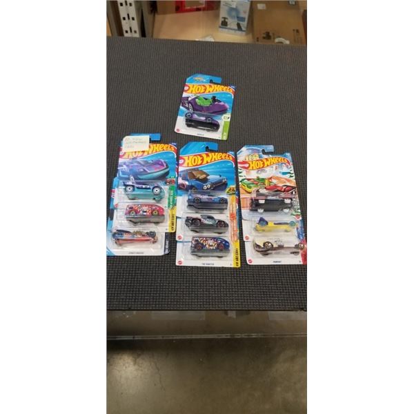 10 NEW HOTWHEELS