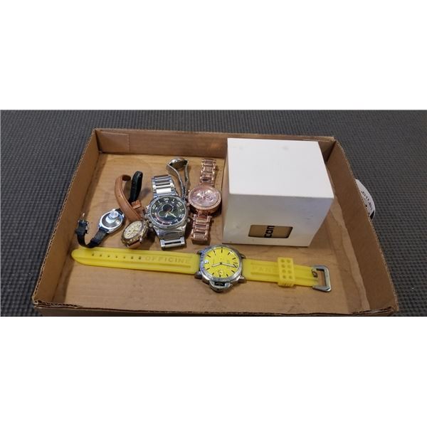 TRAY OF ESTATE WATCHES