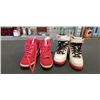 Image 1 : 2 PAIR OF NIKE LADIES HIGH HEEL RUNNERS, SIZE 7, NIKE AIR AND AIR JORDAN
