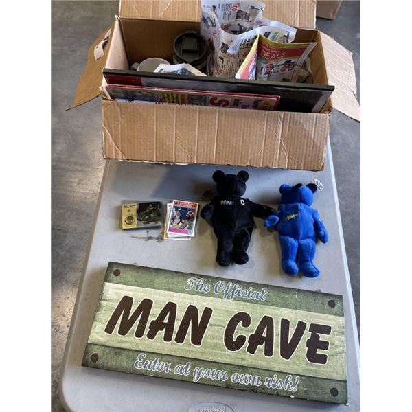 BOX OF MISC COLLECTIBLES