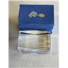 Image 2 : CRATE OF CRYSTAL PAPERWEIGHTS. LASER ETCHED
