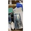 Image 2 : LOT OF KITCHEN ITEMS INCLUDING CROWNFUL MINI WAFFLE MAKER, VEGETABLE CHOPPERS, GLAD PLASTIC CONTAINE
