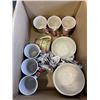 Image 2 : MODA DINNERWARE SET AND CHAMPAGNE GLASSES