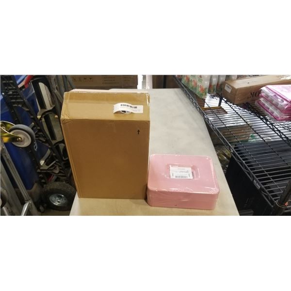 NEW KYODOLED CASH SAFE AND NEW INTELLIGENT TRASH CAN