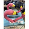 Image 3 : 2 SETS OF GARDEN FLAMINGOS. 24 INCH AND 27 INCH