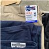 Image 5 : LOT OF MEN'S CLOTHING WITH TAGSSIZE 38- 40 PANTS AND LARGE TO 2XL SHIRTS