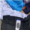Image 9 : LOT OF MEN'S CLOTHING WITH TAGSSIZE 38- 40 PANTS AND LARGE TO 2XL SHIRTS