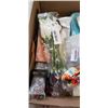 Image 2 : LOT OF LADIES ITEMS INCLUDING 2 ZANNAKI STORAGE POUCHES, MANDY'S 20PCS BLACK & WHITE ARTIFICIAL CALL
