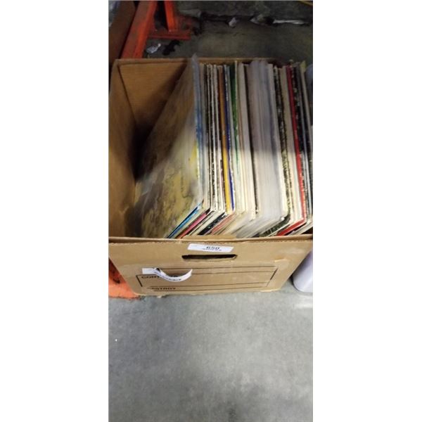 BOX OF ESTATE RECORDS