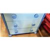Image 2 : 3 DRAWER BLUE DRESSER