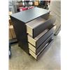 Image 3 : IKEA MALM BLACK 4 DRAWER DRESSER