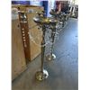 Image 2 : TWO EVENT CANDLE STANDS WITH PLYWOOD TRANSPORT BOXES. MUST TAKE ALL