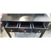 Image 3 : BLACK VANITY DESK WITH CHAIR