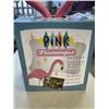 Image 2 : 2 SETS OF GARDEN FLAMINGOS. 24 INCH AND 27 INCH