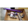 Image 1 : DYSON V8 ORIGINAL PLUS CORDLESS STICK VACUUM - TESTED WORKING, RETAIL $599