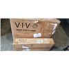 Image 1 : VIVO WHITE 71"X 30" DRY ERASE TBALE TOP AND VIVO BLACK ELECTRIC DUAL MOTOR DESK FRAME