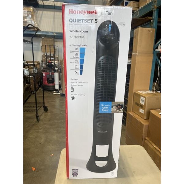 HONEYWELL QUIETSET 8 40" FAN - TESTED WORKING, RETAIL $129