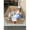 Image 1 : ASSORTED AMAZON OVERSTOCK OFFICE SUPPLIES, LABELS ETC