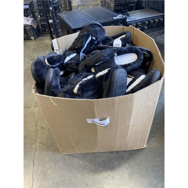 LARGE BOX OF WOMANS JACKIE SLIPPERS
