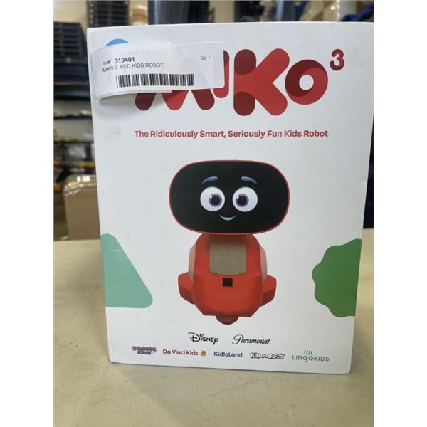 MIKO 3  RED KIDS ROBOT