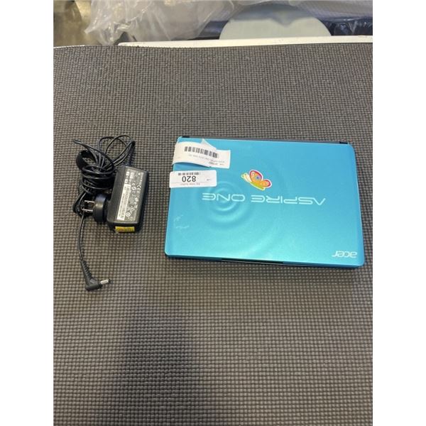 ACER ASPIRE ONE D270-1596. NO PASSWORD. WORKING. COMES WITH CHARGER