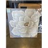 Image 2 : 2 CANVAS ARTS. ONE IS A FLOWER. ONE IS BALLERINAS