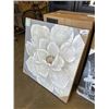 Image 3 : 2 CANVAS ARTS. ONE IS A FLOWER. ONE IS BALLERINAS