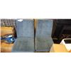 Image 1 : PAIR OF BLUE MICROFIBRE CHAIRS