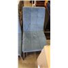 Image 3 : PAIR OF BLUE MICROFIBRE CHAIRS