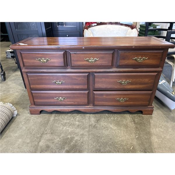 7 DRAWER SOLID PINE DRESSER