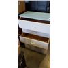 Image 2 : WHITE 5 DRAWER HIGHBOY DRESSER