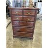 Image 1 : 5 DRAWER SOLID PINE HIGHBOY DRESSER