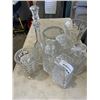 Image 1 : LARGE LOT OF CRYSTALS DECANTORS, VASES, ICE BUCKET