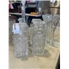 Image 2 : LARGE LOT OF CRYSTALS DECANTORS, VASES, ICE BUCKET
