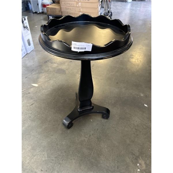 MODERN BLACK PARLOUR TABLE