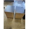 Image 4 : 2 IKEA MALM 2 DRAWER NIGHT STANDS